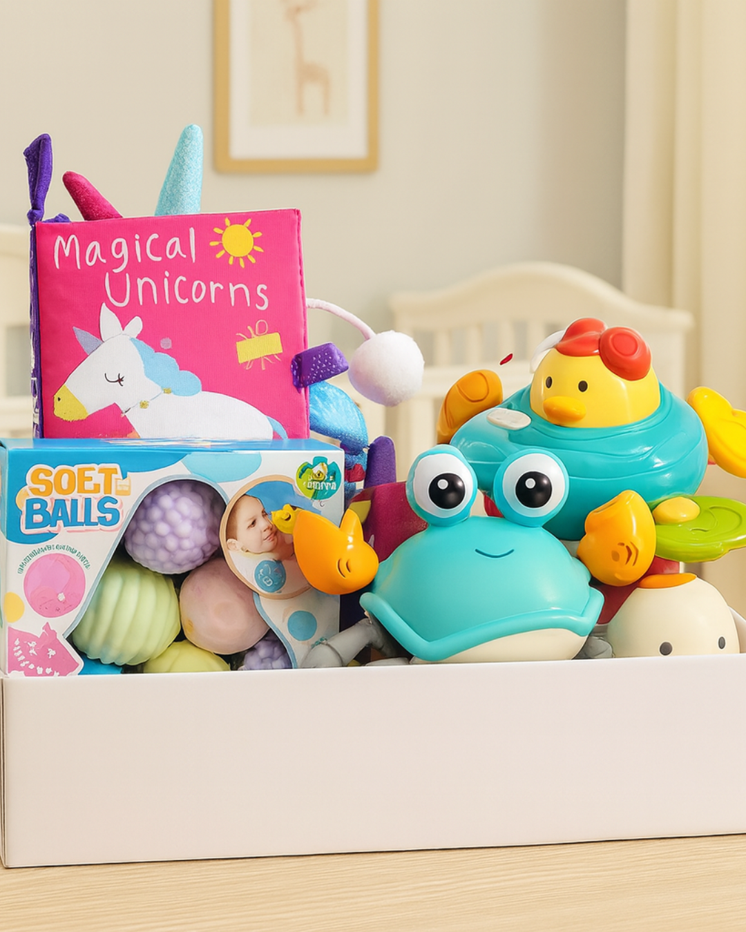 Box Tummy Time Sensorial 0- 6 meses