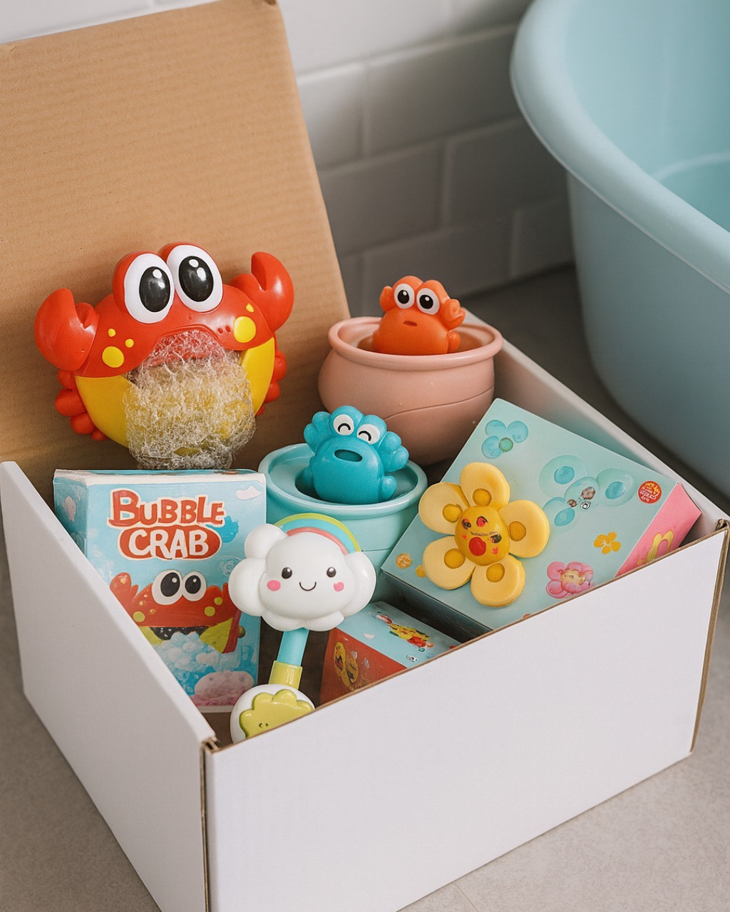 Box Baño Mágico 4-12 meses