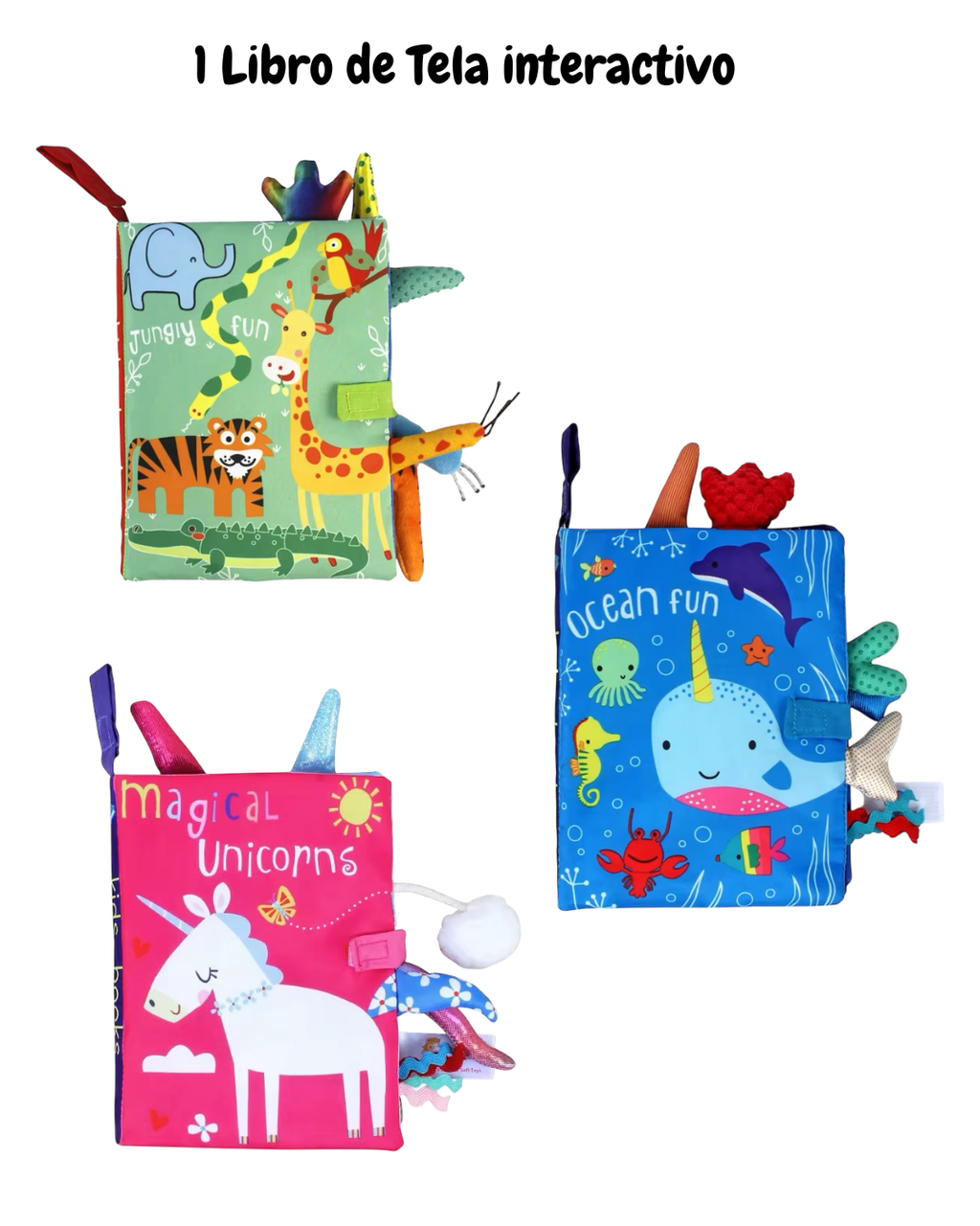 Box Tummy Time Sensorial 0- 6 meses