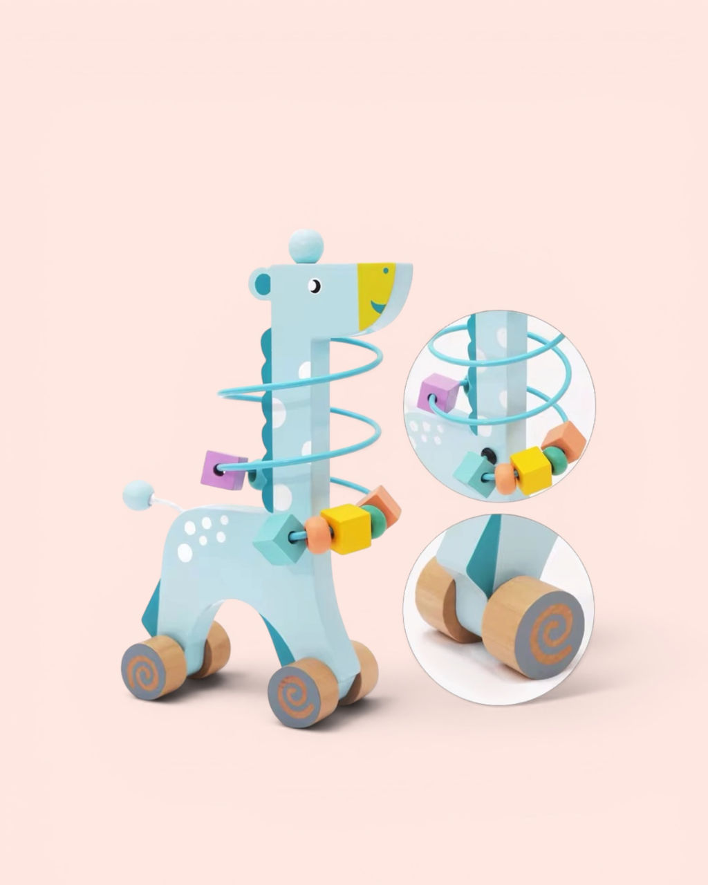 Kit de estimulación Temprana Montessori de Madera