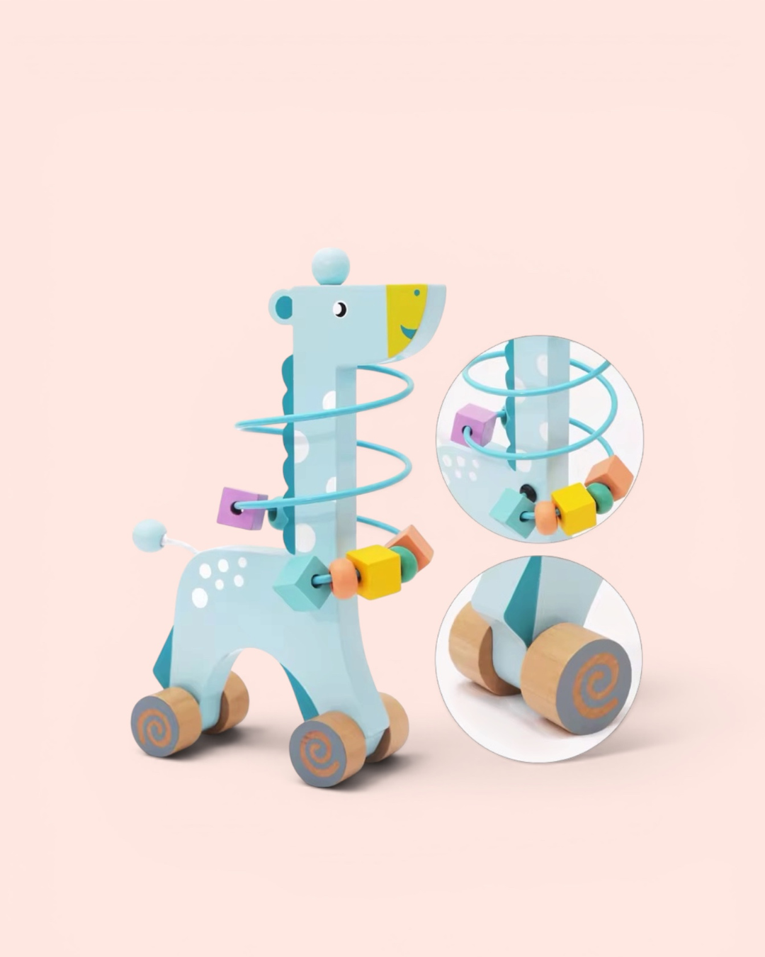 Kit de estimulación Temprana Montessori de Madera