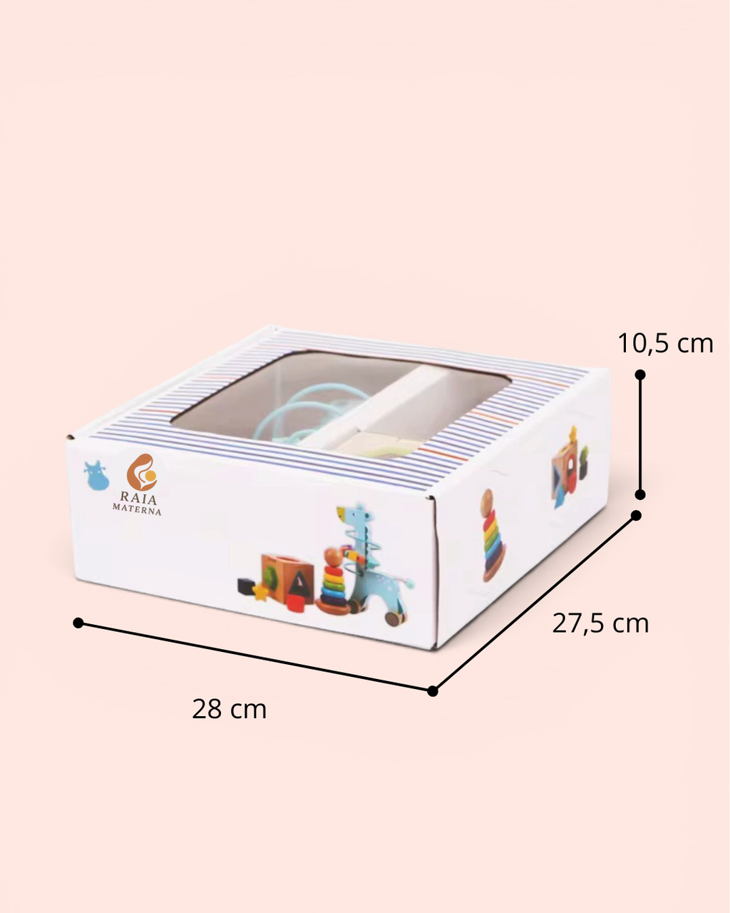 Kit de estimulación Temprana Montessori de Madera