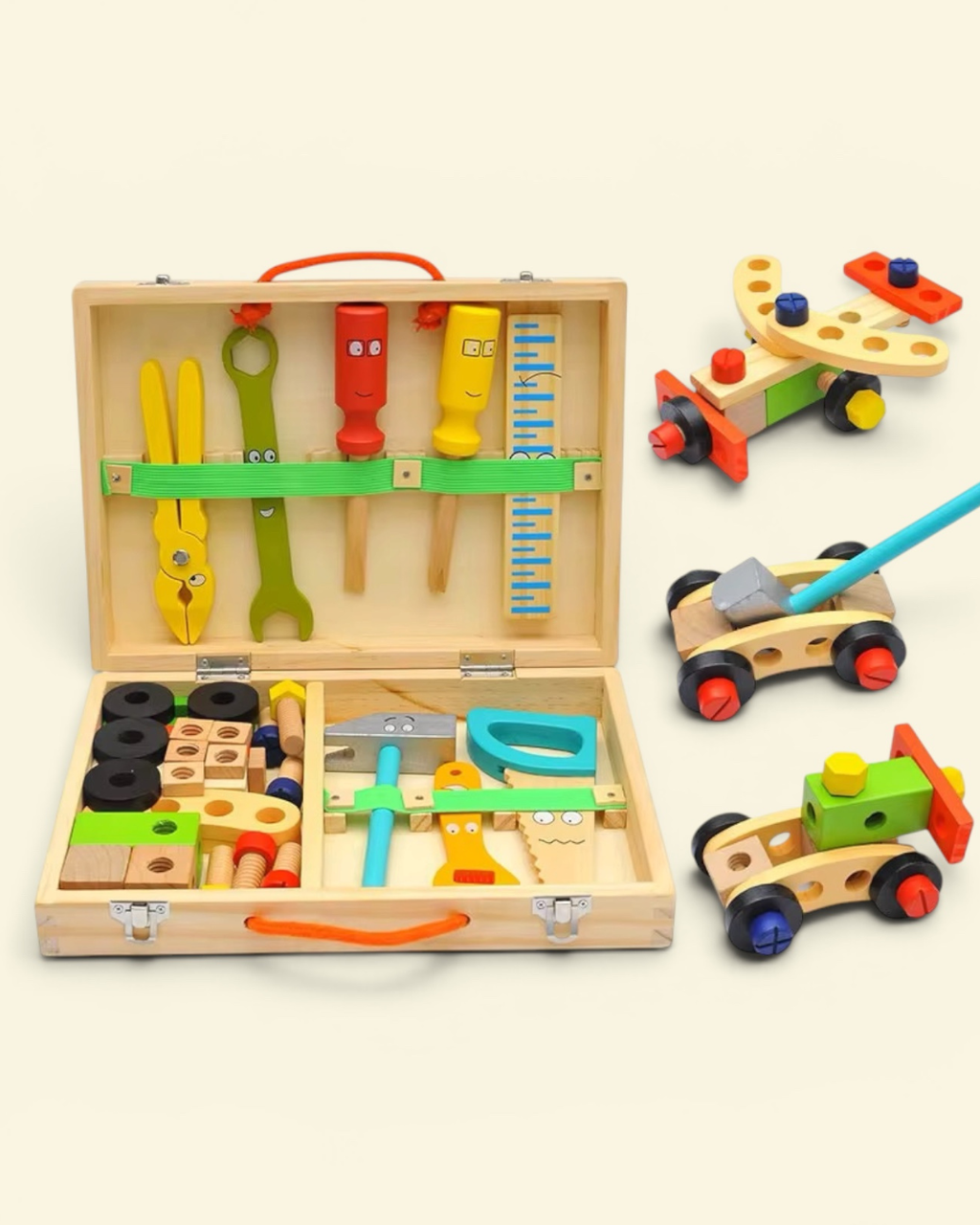 Caja de Herramientas de Madera