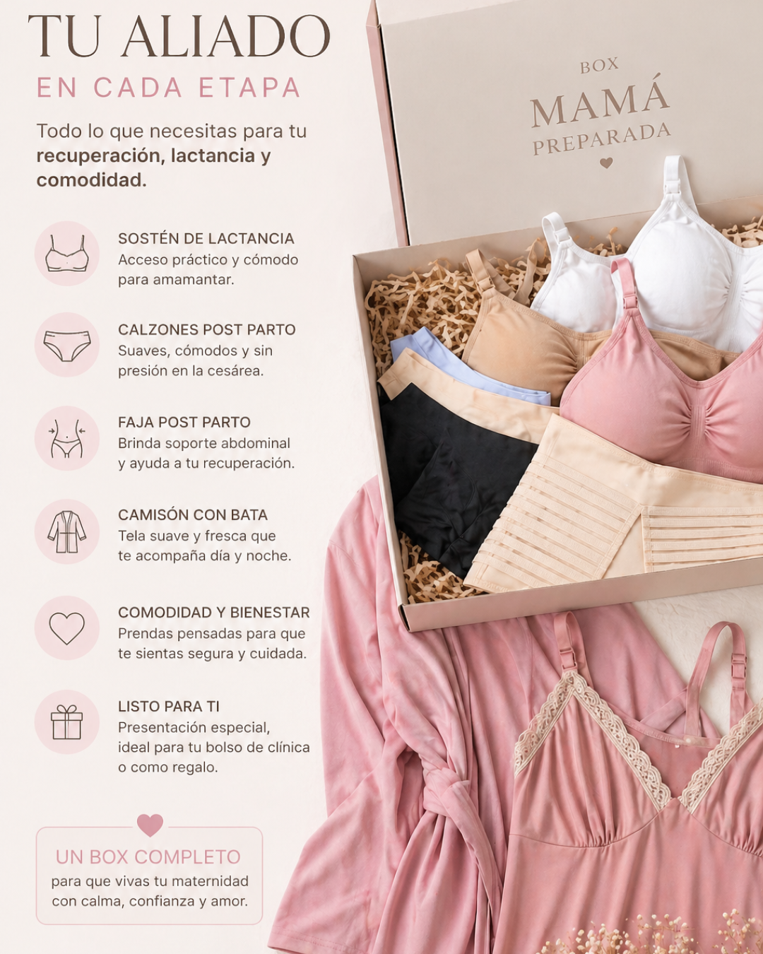 Edición Especial  + 1 Sostén Maternal de Regalo 🎁