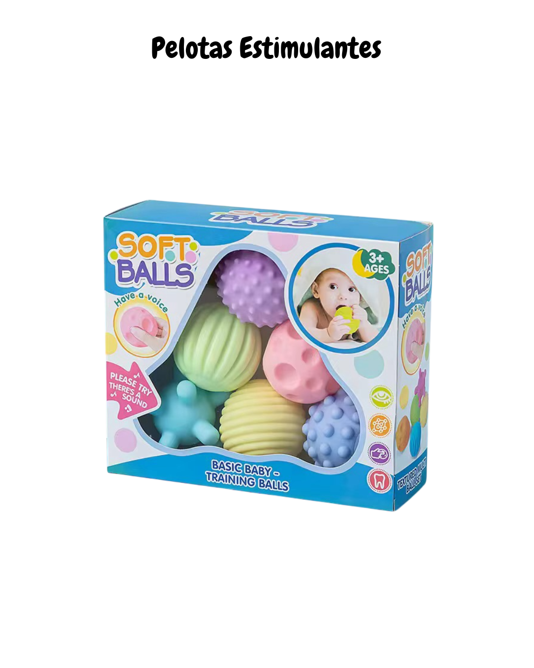 Box Tummy Time Sensorial 0- 6 meses