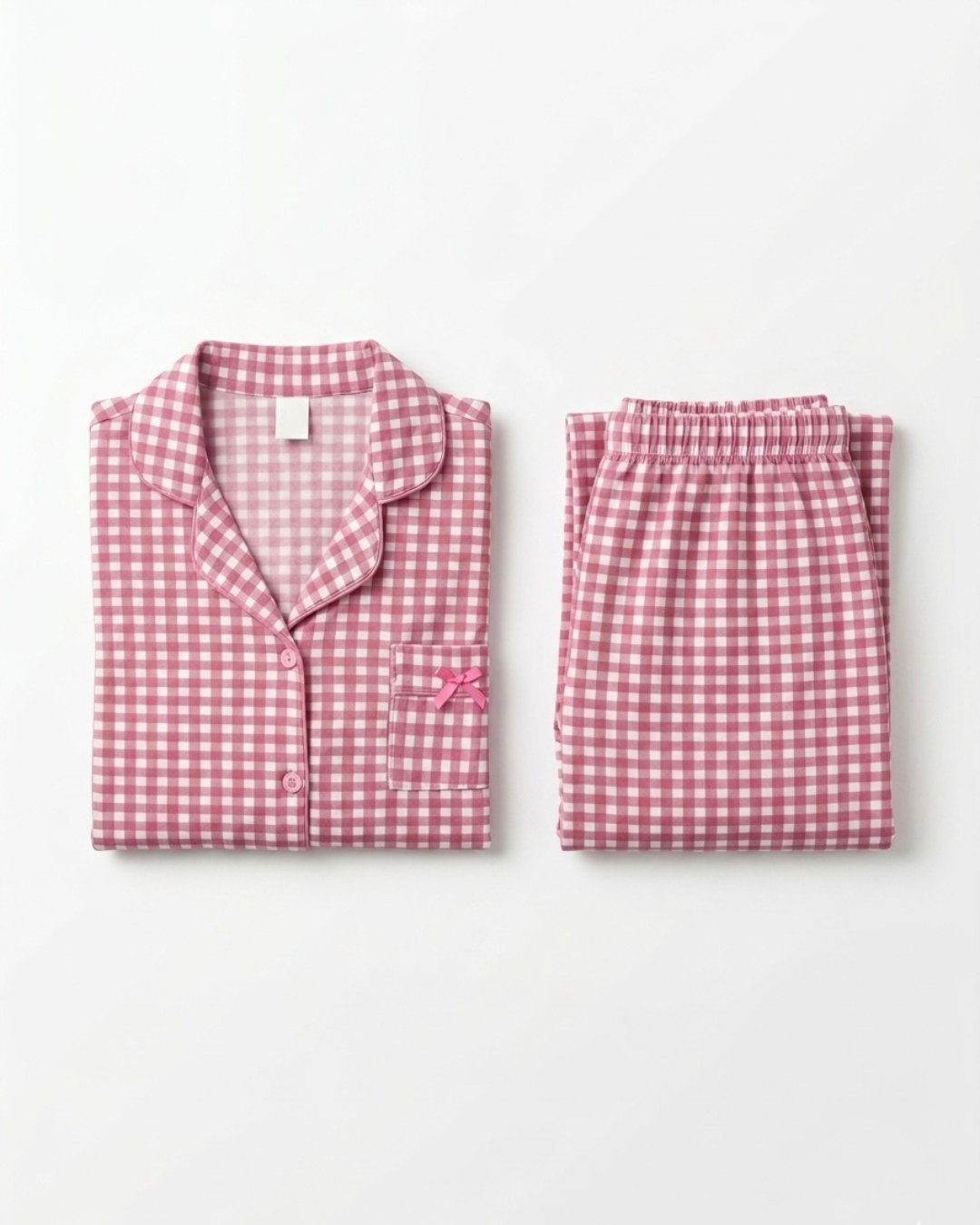 Pijama 2 piezas Maternal de Micropolar Rosado