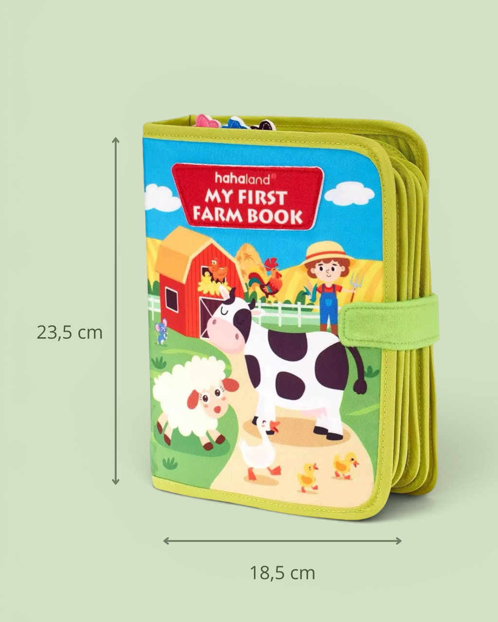 Libro Sensorial de Tela "Pequeños exploradores"