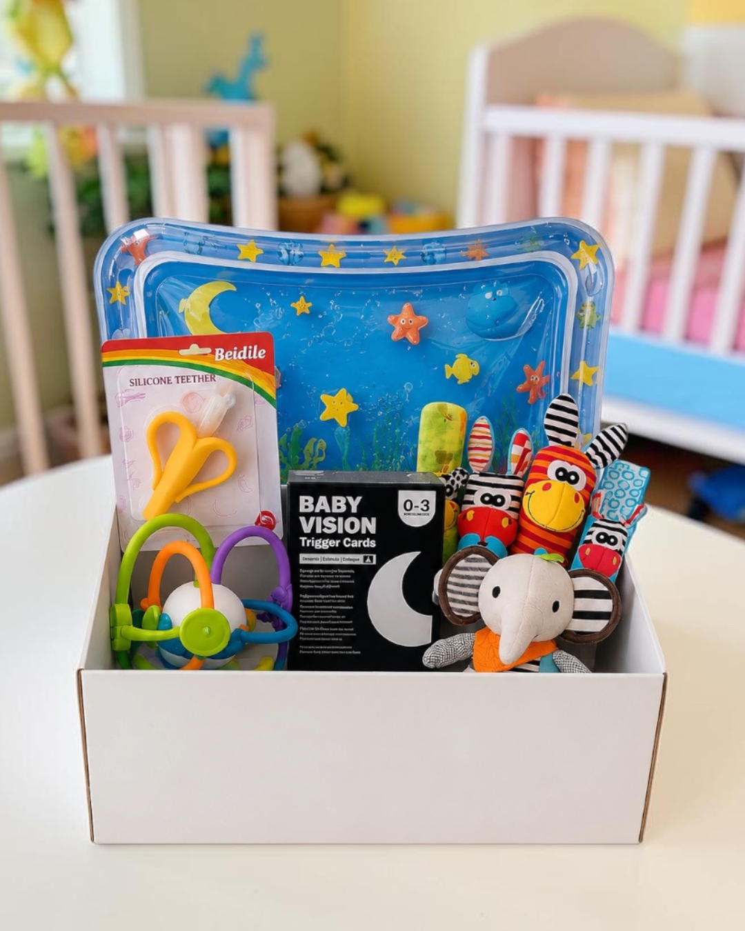 Box Juguetes de Estimulación Crece Conmigo 0 - 3 meses