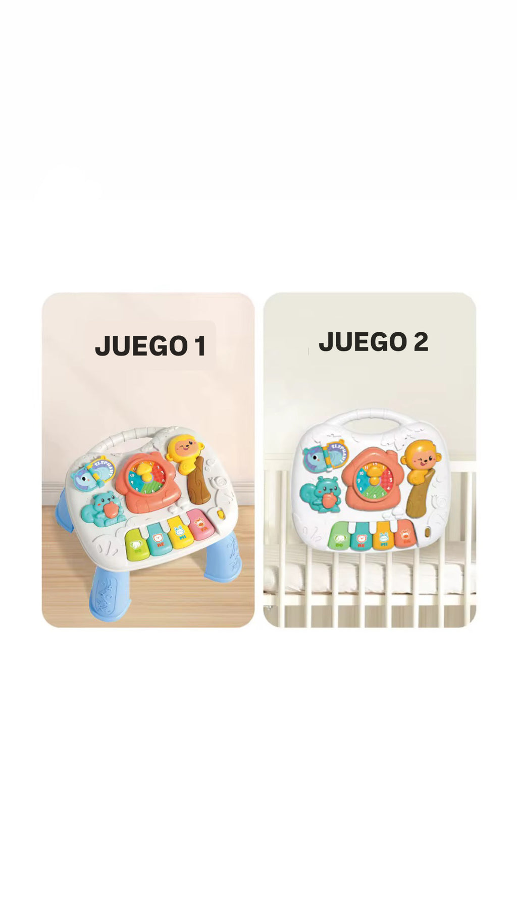 Juguete Didáctico Interactivo Multifunción para Bebé