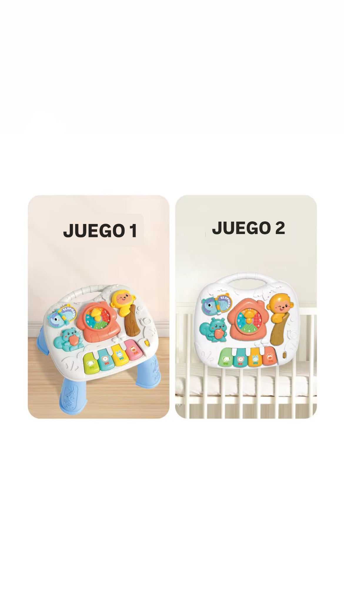 Juguete Didáctico Interactivo Multifunción para Bebé