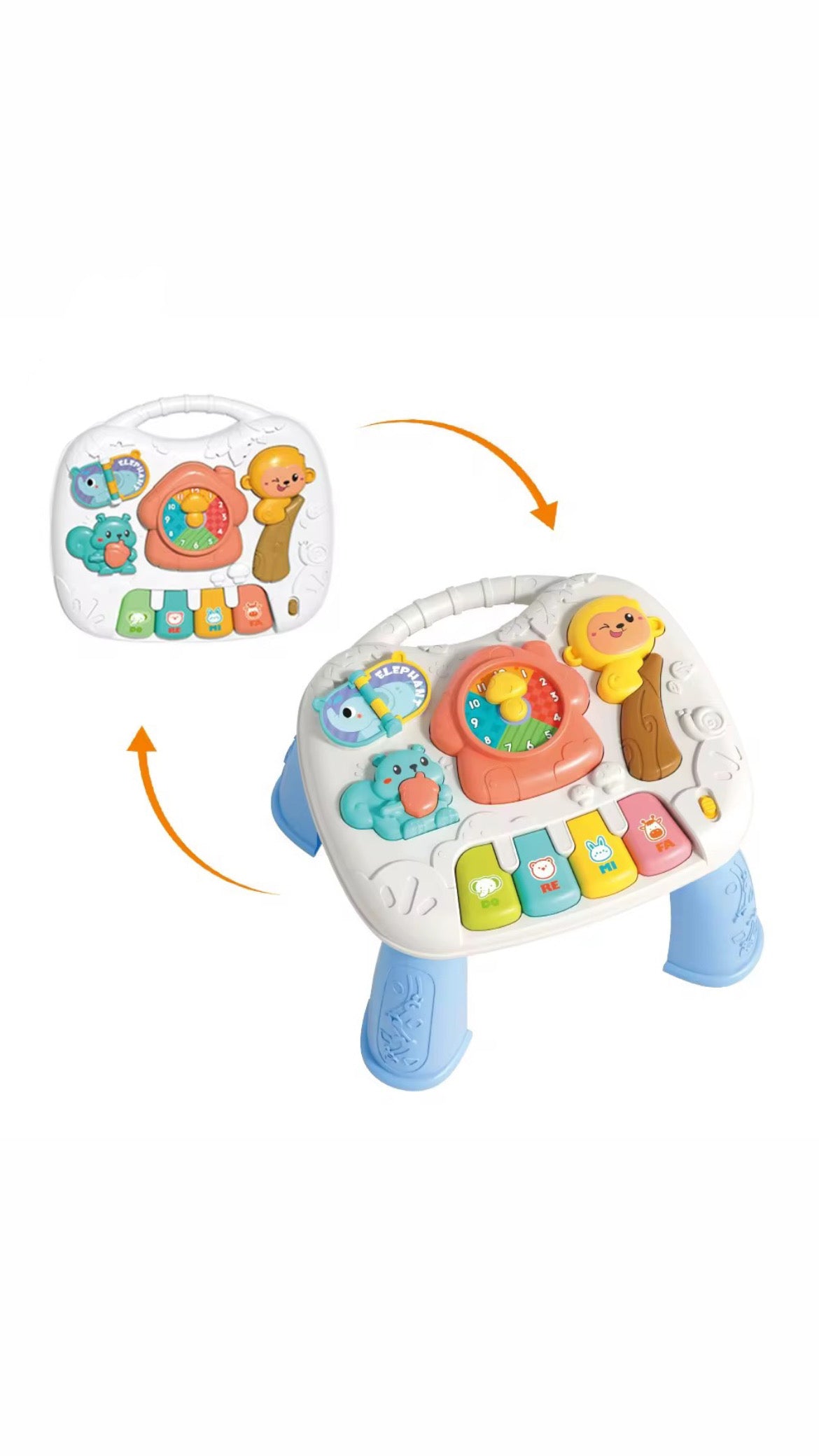 Juguete Didáctico Interactivo Multifunción para Bebé