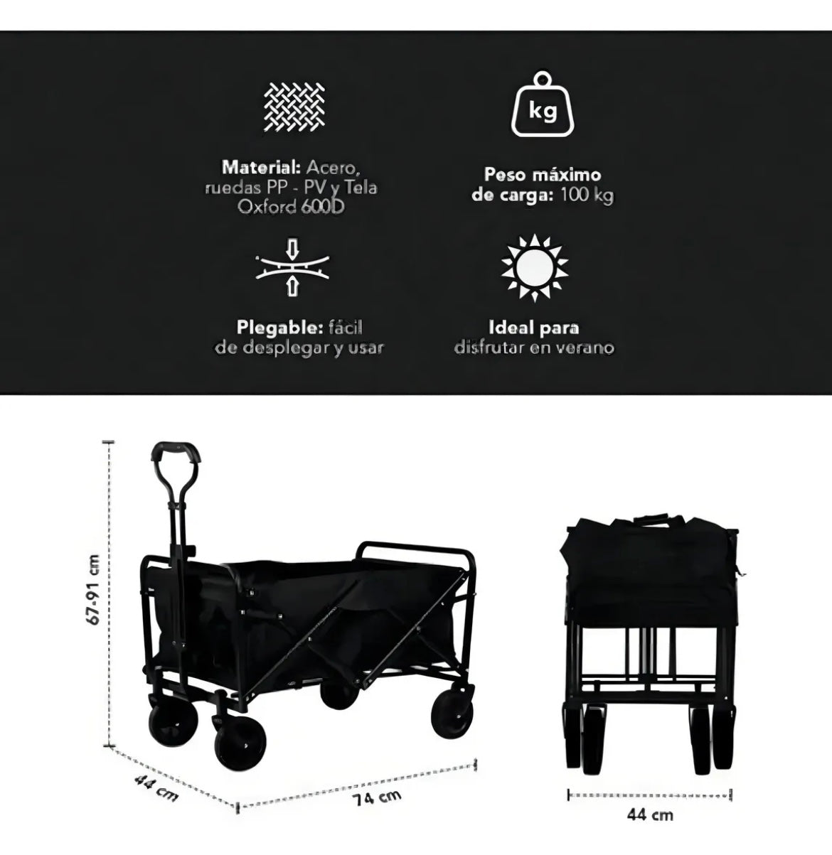 Carrito plegable Wagon