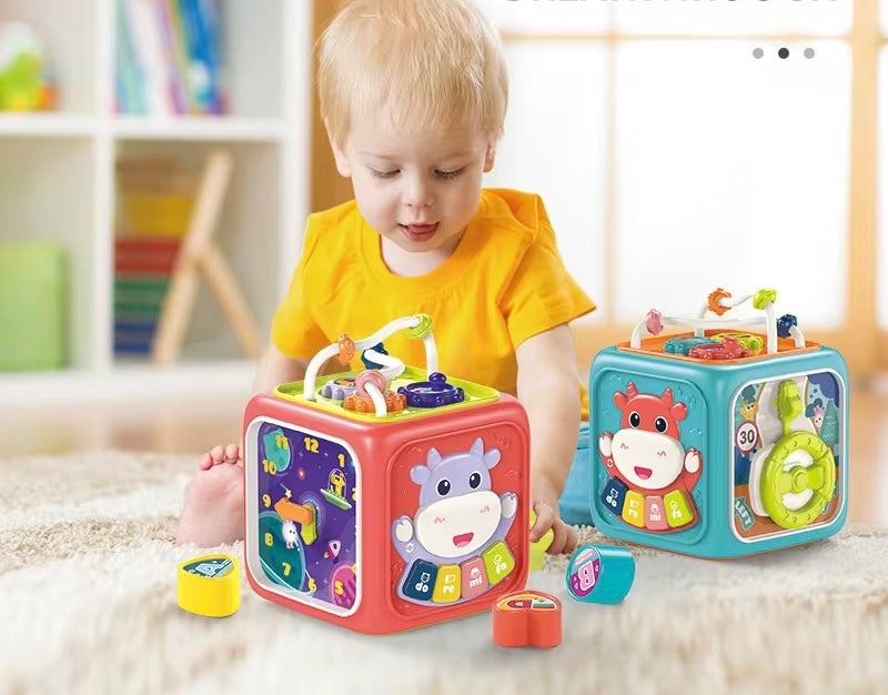 Cubo Educativo de Actividades 6 en 1