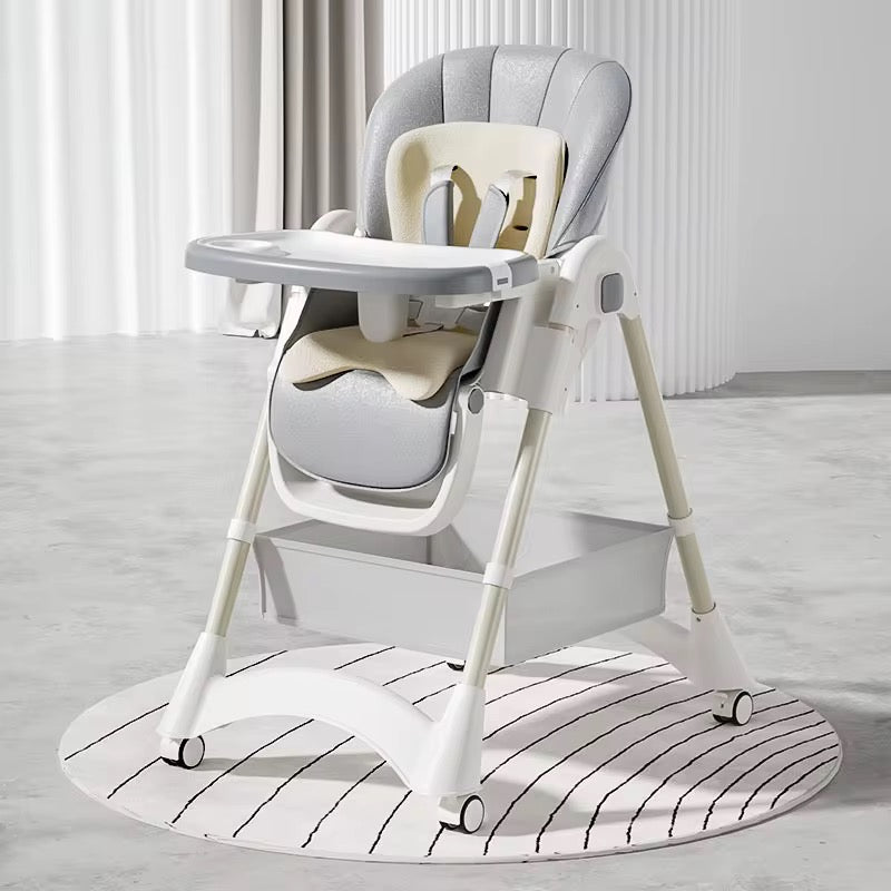 Silla de Comer Plegable y Ajustable