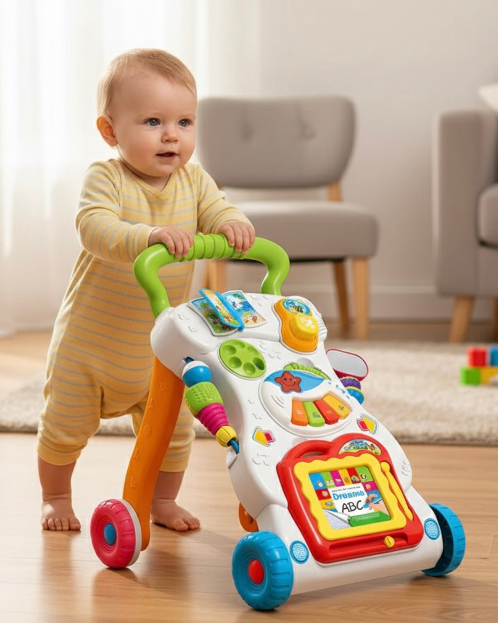 Caminador Didáctico Interactivo para Bebé