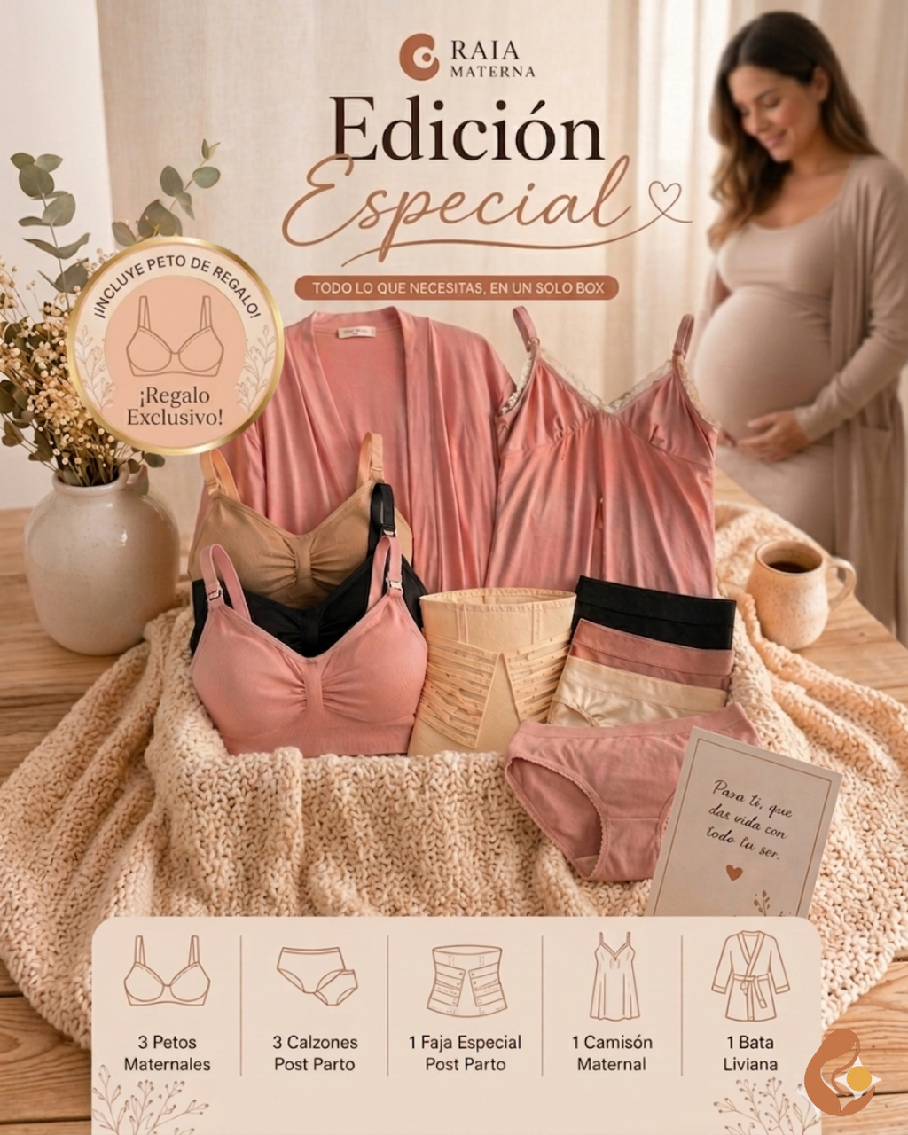 Edición Especial  + 1 Sostén Maternal de Regalo 🎁